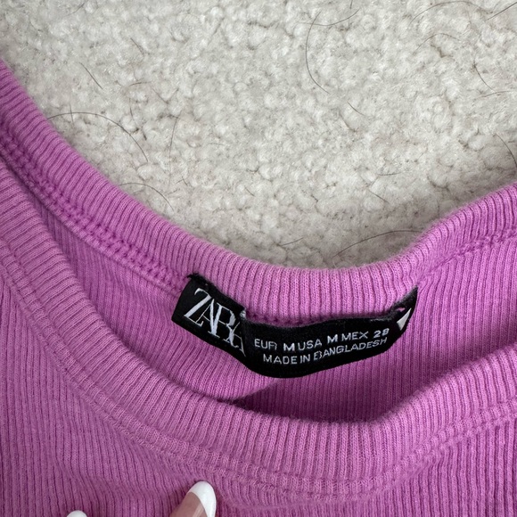 Zara Ribbed Tank Top - Picture 3 of 3